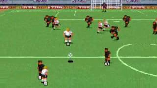 Snes Super Soccer Germania vs Nintendo [upl. by Domeniga]