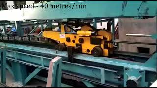 Tube Draw Bench Machine Automatic Parth 20 DBH [upl. by Orimar303]