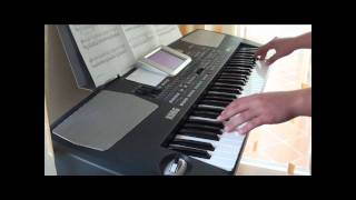 Vangelis  Conquest Of Paradise on KORG PA500 [upl. by Aromat]