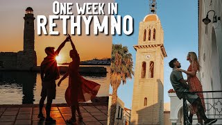 ONE WEEK IN RETHYMNO  Gorgeous old town Crete vlog pt3 [upl. by Petula866]