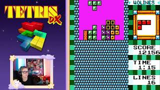 Tetris DX  40 Lines in 158 level 9 5 high [upl. by Adnalram]