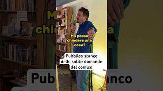 DATE LIVE 🔥 nel link in bio standupcomedy standup humor pubblico crowdwork [upl. by Tammara]