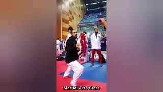 Rafael Aghayev World Karate Championship at Dubai 2021  Before Competition Worming Up  Best Player [upl. by Nnor]