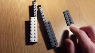 How to make an easy lego butterfly knife [upl. by Esiahc]