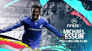 Michael Essien Look alike  Fifa 20 [upl. by Willcox823]