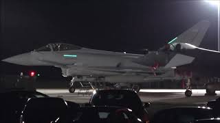 RAF Coningsby Night Flying Part 2 [upl. by Adnocahs]