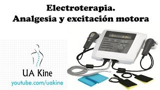 Electroterapia Parte 2  Analgesia y excitación motora [upl. by Friedlander458]