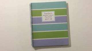 Blue Sky Teacher Planner Review [upl. by Harwill]