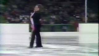 Klimova amp Ponomarenko URS  1984 Sarajevo Ice Dancing Compulsory Dance No 2 [upl. by Hollyanne297]