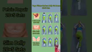 Yoga Pilates Reduce Belly Fat part 235yoga weightloss bellyfatloss shorts [upl. by Martz]