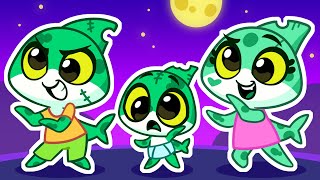 Zombie Dance 🧟‍♂️ Zombie Is Coming 🧟‍♂️ Funny Cartoons For Kids amp Nursery Rhymes by SharkyampSparky [upl. by Eilahtan775]