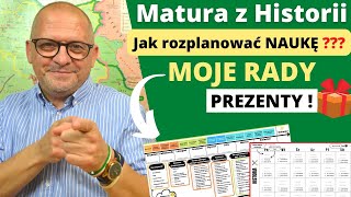 Matura z Historii  Jak Rozplanować przygotowania do Matury z Historii 🧐 Prezenty [upl. by Anitrebla974]