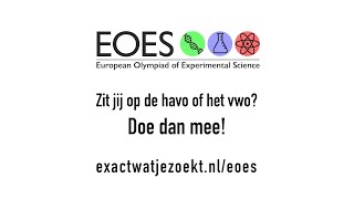 European Olympiad of Experimental Science EOES [upl. by Tonkin]