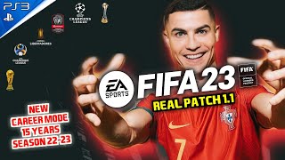 Fifa 23 Ps3 Real Patch 11  PKG  CFWHEN by 2eLLe Games🔥⚽🔥⚽ [upl. by Wystand]