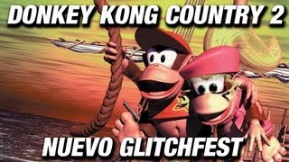 Donkey Kong Country 2 SNES  Nuevo Glitchfest [upl. by Graeme881]