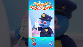 Police Car cartoon for kids 🚔 Educational songs for children [upl. by Maurizia342]