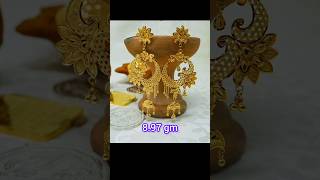 gold earrings designs new model 2024 shorts goldearrings earrings 2024 [upl. by Nnahteb104]