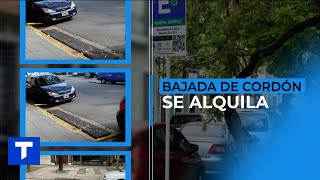 ¡BAJADA DE CORDÓN SE ALQUILA Una app que te permite estacionar en garages particulares [upl. by Idarb]