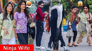 Ninja Wife Best Reaction Prank  BY AJ AHSAN [upl. by Anirba]