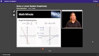 Algebra I Course Sample  Edgenuity [upl. by Netsuj]