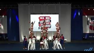 Trinity Valley CC NCA Daytona 2022 day 1 advanced large coed [upl. by Ranique10]