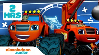 Blaze et les Monster Machines  Les jeux en sciences et en mathématiques  2 heures  Nickelodeon Jr [upl. by Mendie]