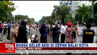 Pernyataan Menteri Agama Tuai Pro Kontra Massa di Berbagai Daerah Demo iNewsSore 0103 [upl. by Renae]