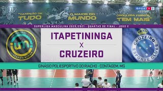 Itapetininga x Cruzeiro completo  170321  Quartas de Final da Superliga Masculina de Vôlei [upl. by Brunhilde]