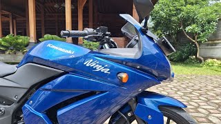 Dijual Kawasaki Ninja 250 Karbu Kolektor Silahkan Merapat [upl. by Yderf]