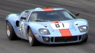 Gulf Racing Ford GT40 MK1 SOUND On The Track [upl. by Lema161]