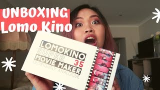 Unboxing the LomoKino Super35 Film Movie Maker [upl. by Aracal]