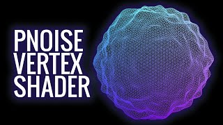 How To Make An Animated Blob Using Vertex Shader And Perlin Noise  Threejs Tutorial [upl. by Uchish]