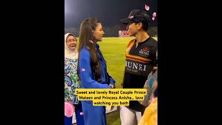 Lovely Sweet Royal Couple Prince Mateen and Princess Anishalove watching them everytime [upl. by Adalard]