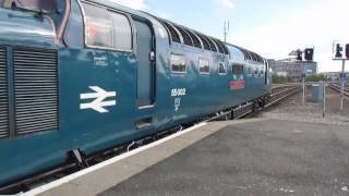 Deltic Aberdonian 55002 KOYLI [upl. by Mllly104]