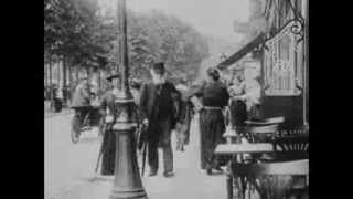 Edgar Degas  Filmed Walking Down a Paris Street 1915 [upl. by Bik588]