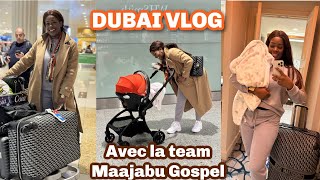 DUBAI VLOG PART 1 VOYAGE AVEC MOI POUR UNE AVENTURE AVEC LA DG LE STAFF MAAJABUGOSPE KALAMBAY [upl. by Sivatco]