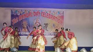 SVBVIDYAPITH ANNUAL FUNCTION 2023 CLASS 9th girls dance in Assamese song [upl. by Abey]