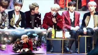 BTS 360VR reaction fancam at MAMA 2016 [upl. by Anicul]