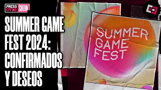 Summer Game Fest 2024 Confirmados y Deseos  Press Over Show [upl. by Natehc762]