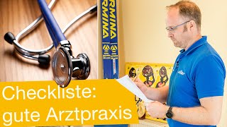 Checkliste Gute Hausarztpraxis ✅ Woran erkenne ich einen guten Arzt❓ [upl. by Weld]