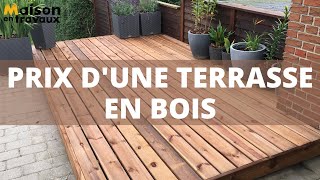 Prix dune terrasse en bois [upl. by Kokoruda]