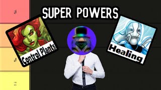 Super Powers Tier List [upl. by Nafis668]