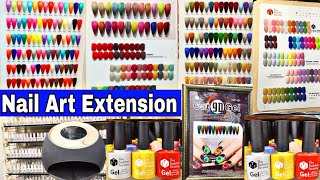 Kolkata Nail Art Exclusive Collection  Nail Extension Wholesale Market Kolkata Barabazar [upl. by Javler287]