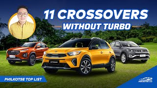 11 Affordable Crossovers wo Turbo Under P13 Million  Philkotse Top List [upl. by Lonyer697]