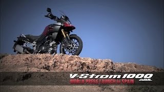 VStrom 1000 ABS World Press Launch Video [upl. by Chloras118]