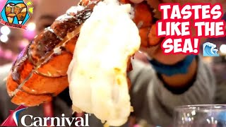 DOUBLE LOBSTER ARE YOU HUNGRY TOOF  ELEGANT NIGHT ON THE CARNIVAL MIRACLE ALASKA CRUISE [upl. by Ham]