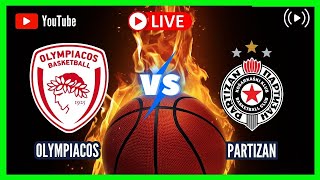 OLYMPIACOS vs PARTIZAN LIVE EUROLEAGUE 20232024 ROUND 4 SCOREBOARD [upl. by Ainnet]