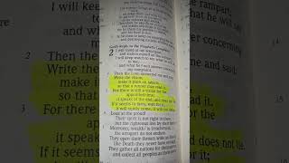 Habakkuk 223 write the vision make it plain vision Bible writeit God goals church Jesus [upl. by Brennen]