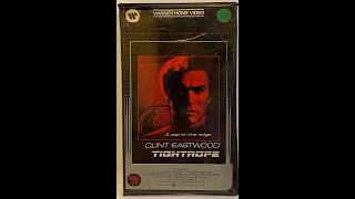 Opening to Tightrope 1985 VHS [upl. by Bordy]