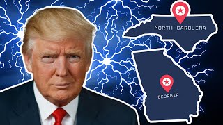 BOOM Liberal pollster has Trump WAY UP in Georgia amp NC [upl. by Girhiny]